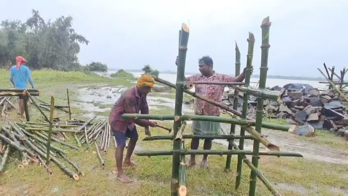 Bhagirathi river erosion