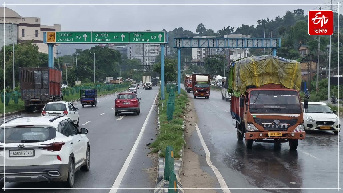 Footbridges will be constructed in 5 areas of National Highway 27 in Guwahati