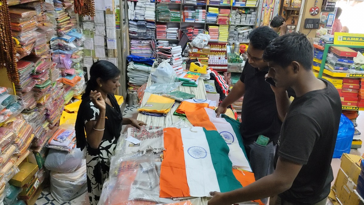 NATIONAL FLAG SALES INCREASED