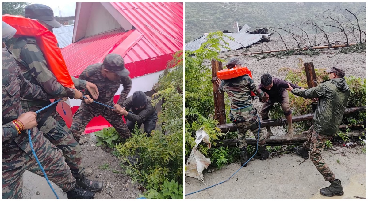 रेस्क्यू ऑपरेशन में 150 सैनिक, ITBP और NDRF की 7 टीमें तैनात