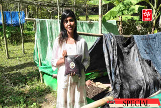 self sufficient young woman