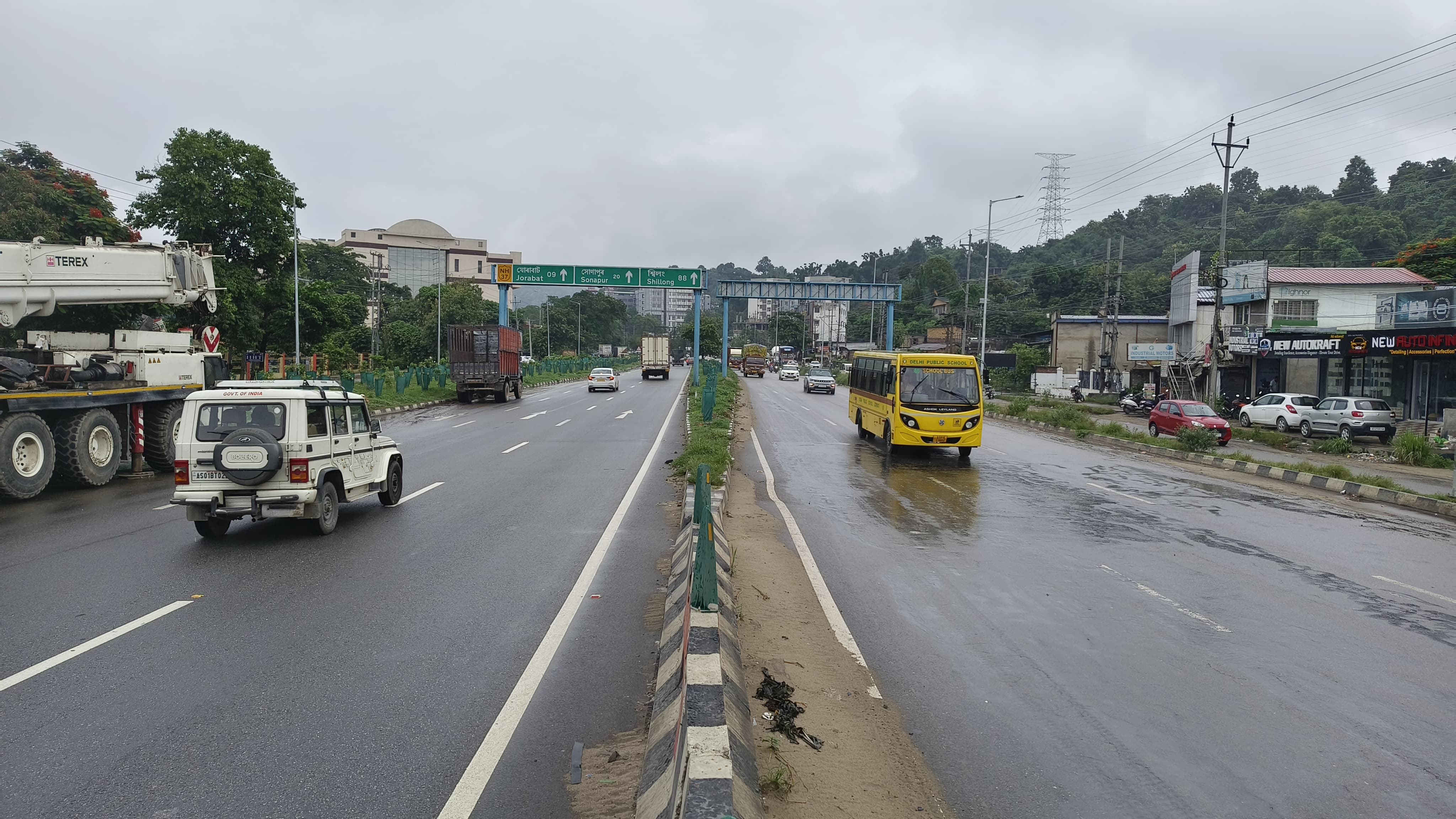 Footbridges will be constructed in 5 areas of National Highway 27 in Guwahati