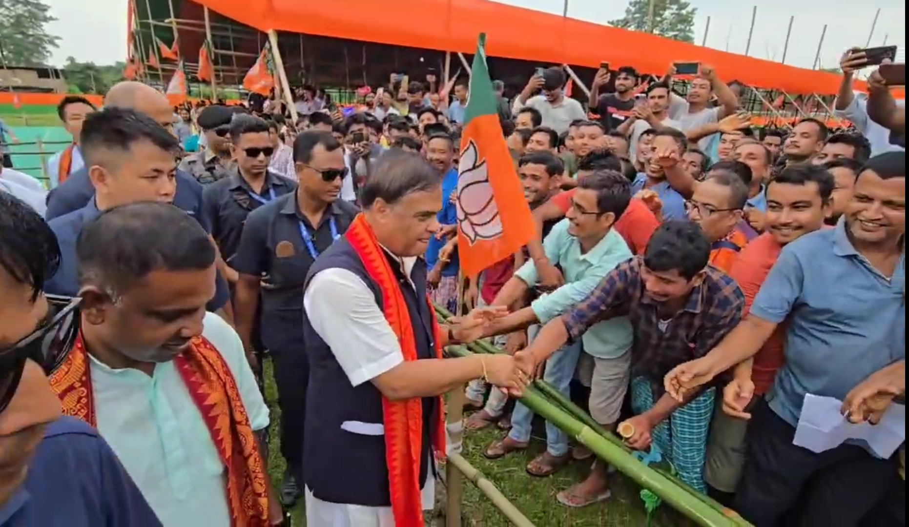 CM Himanta Biswa Sarma participates in two meeting in Chirang district