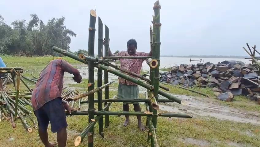 Bhagirathi river erosion