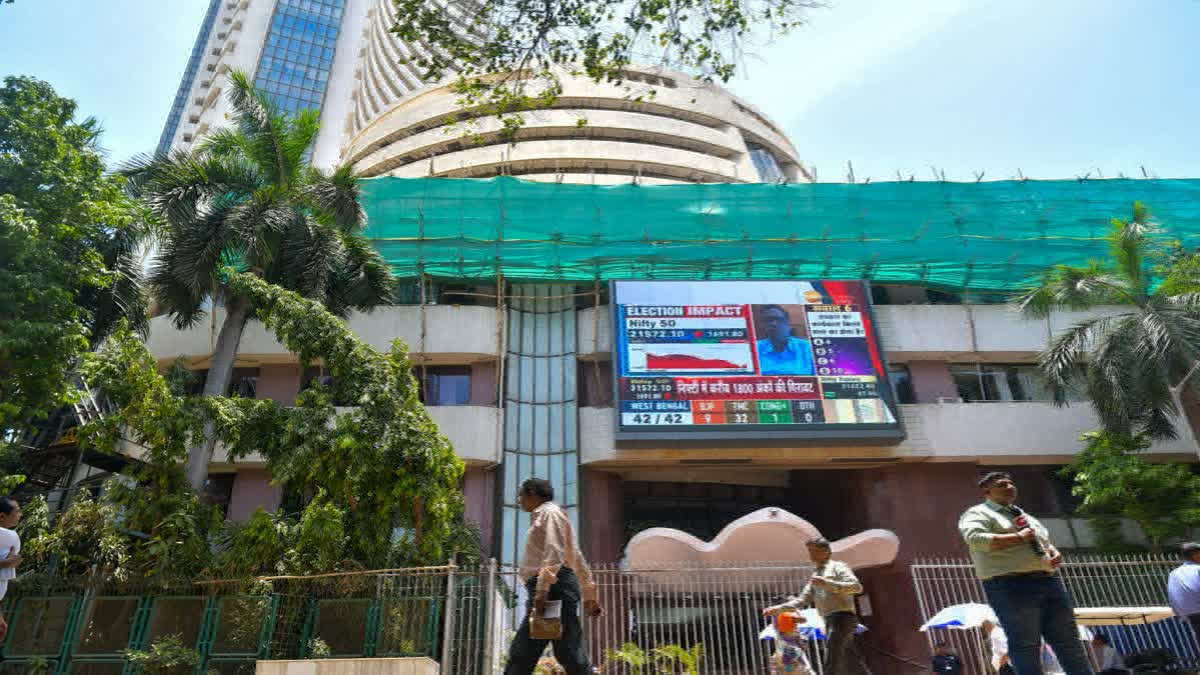BSE building at Dalal Street in Mumbai