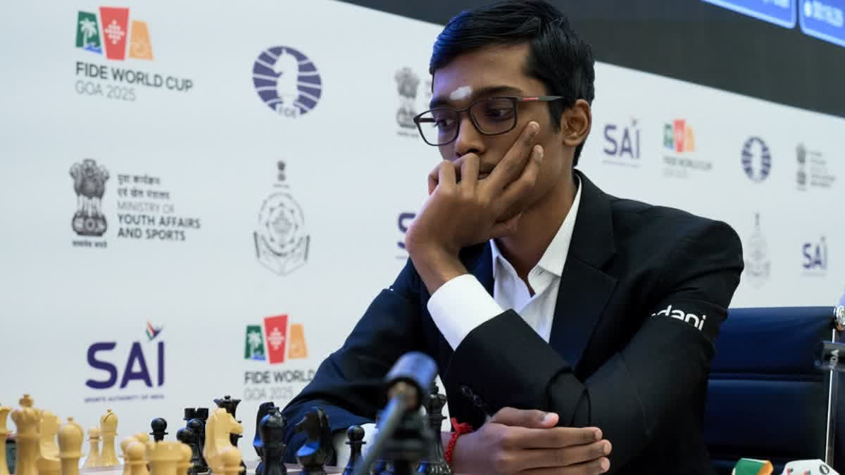 INDIAN GRANDMASTER R PRAGGNANANDHAA