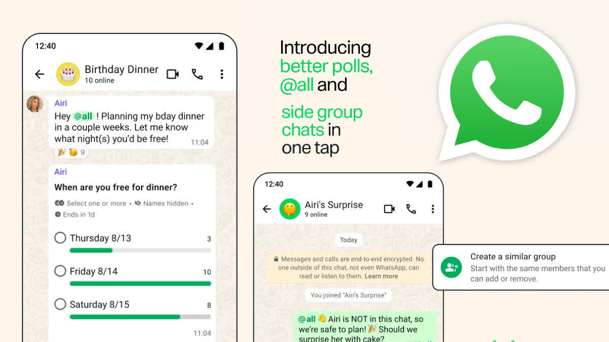WhatsApp has launched 3 big and powerful features for its customers.