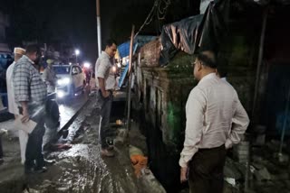 aligarh nagar nigam takes major action over waterlogging water works gm removed