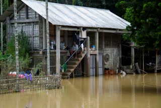 Flood Alert In Bongaigaon of Lower Assam after Bhutan Releases Kurichhu River Dam Water