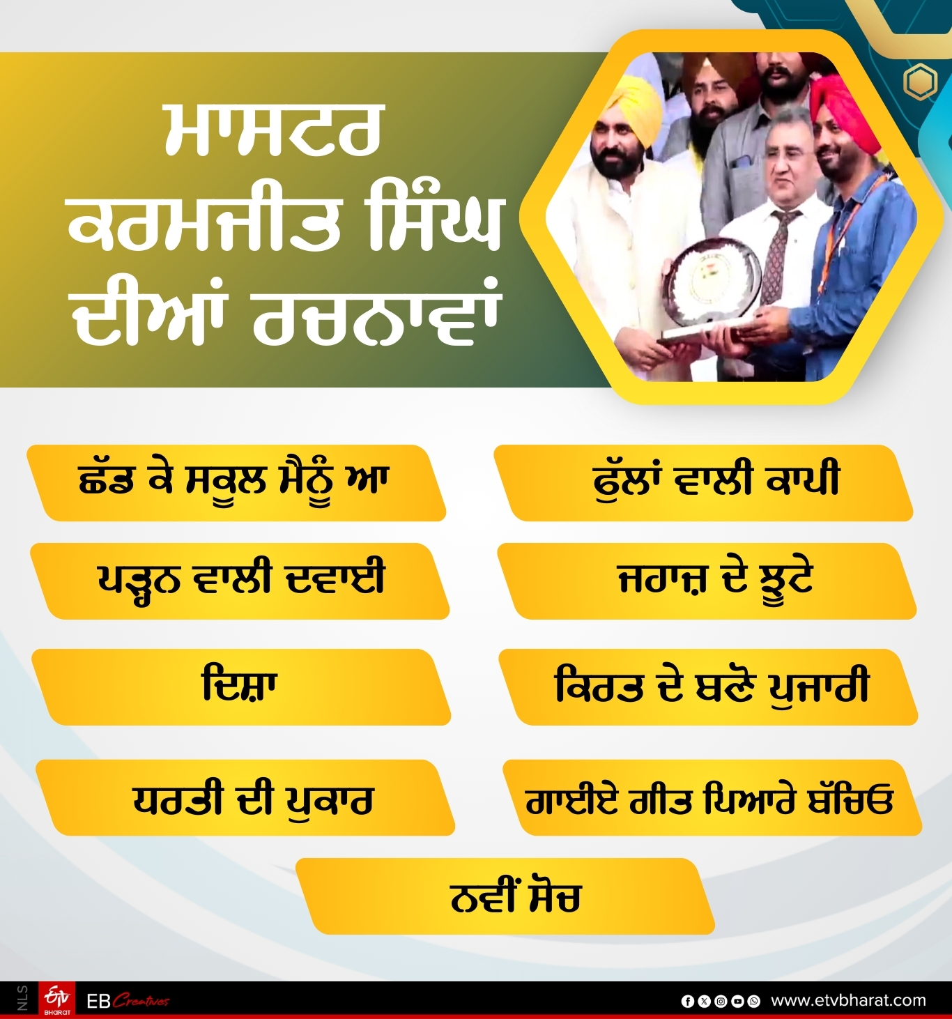 Karamjit Singh Grewal sings and teaches