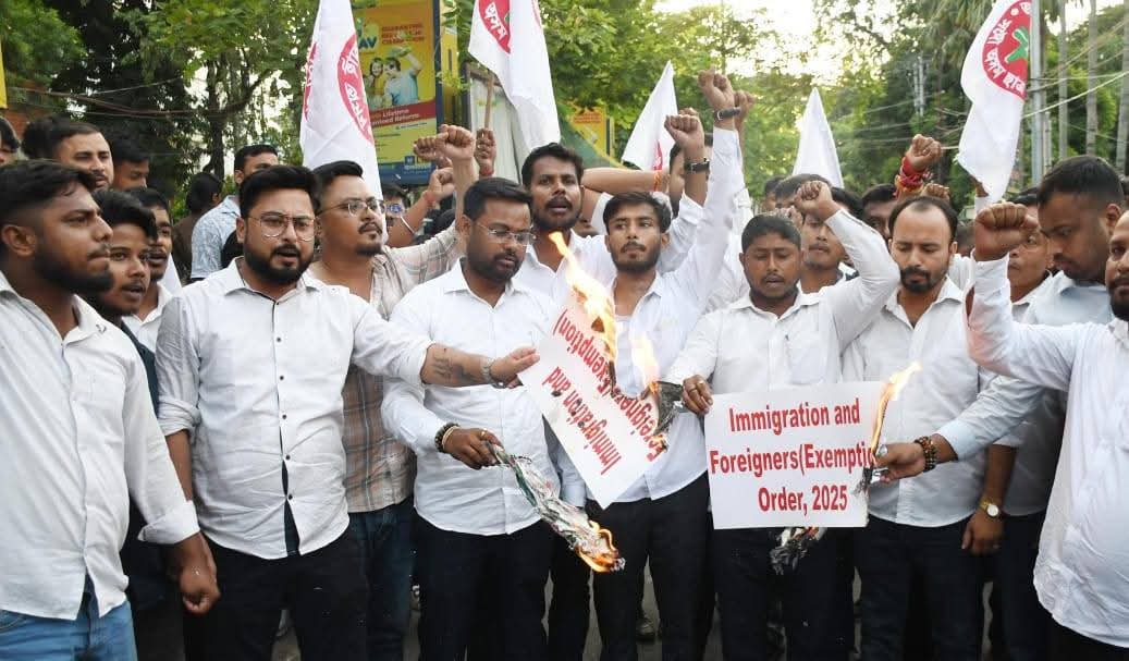 AASU protests Centre's new immigration order, calls it a betrayal of Assam Accord