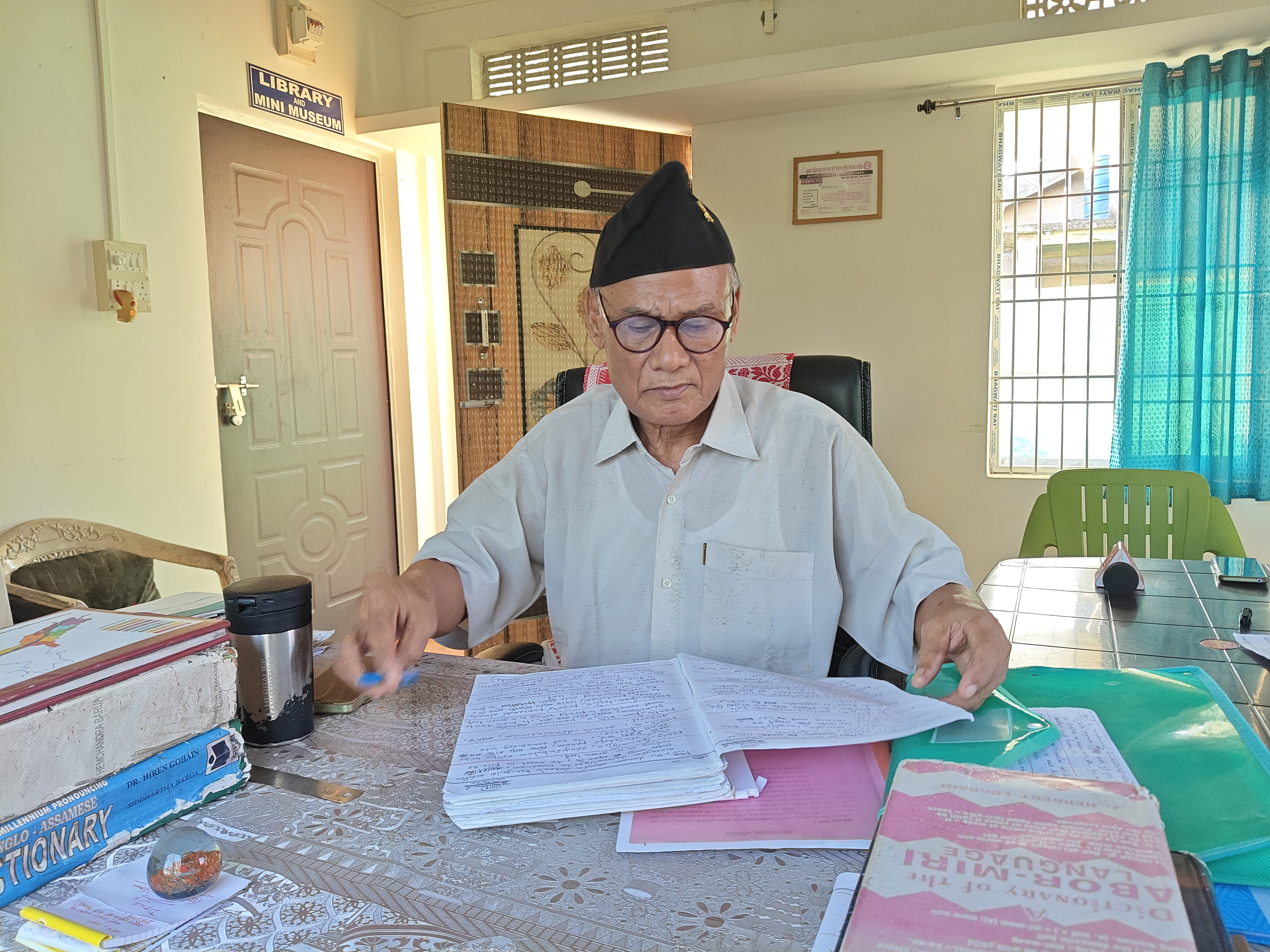 Special report on Indreswar Pegu significant contribution to Mishing literature and culture