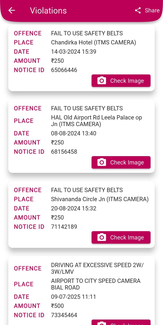 CM SIDDARAMAIAH  TRAFFIC VIOLATION  BENGALURU  FINE FOR TRAFFIC VIOLATION