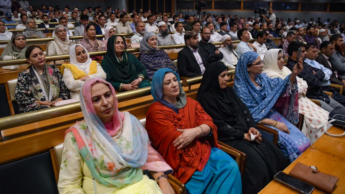 Teachers at a Teachers Day programme in Srinagar. (Representational Image)