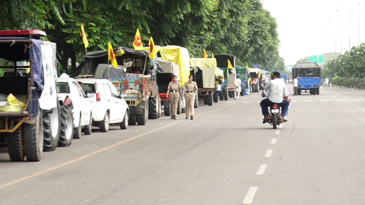 Farmers protest on Chandigarh Mohali border ends