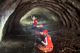 Indian tunnel resue team