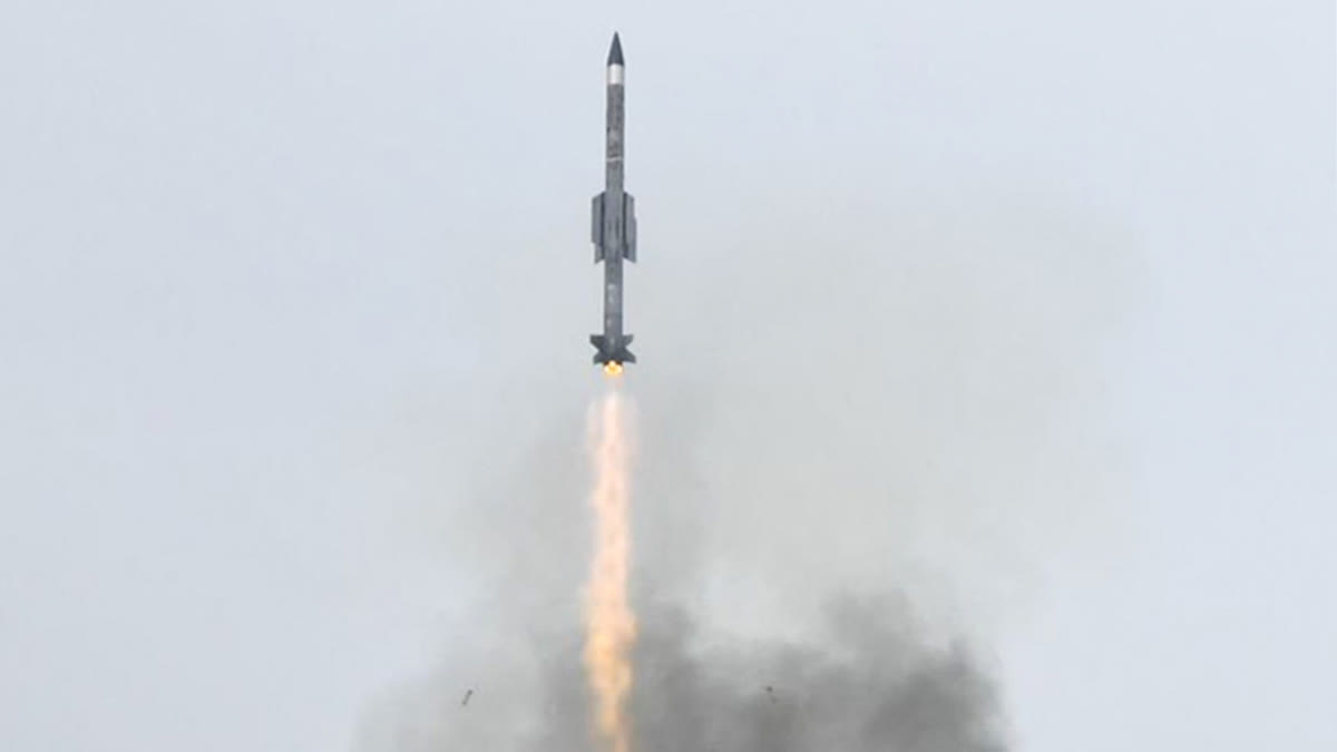 India Successfully Flight Tests VSHORADS Missile Representational Image