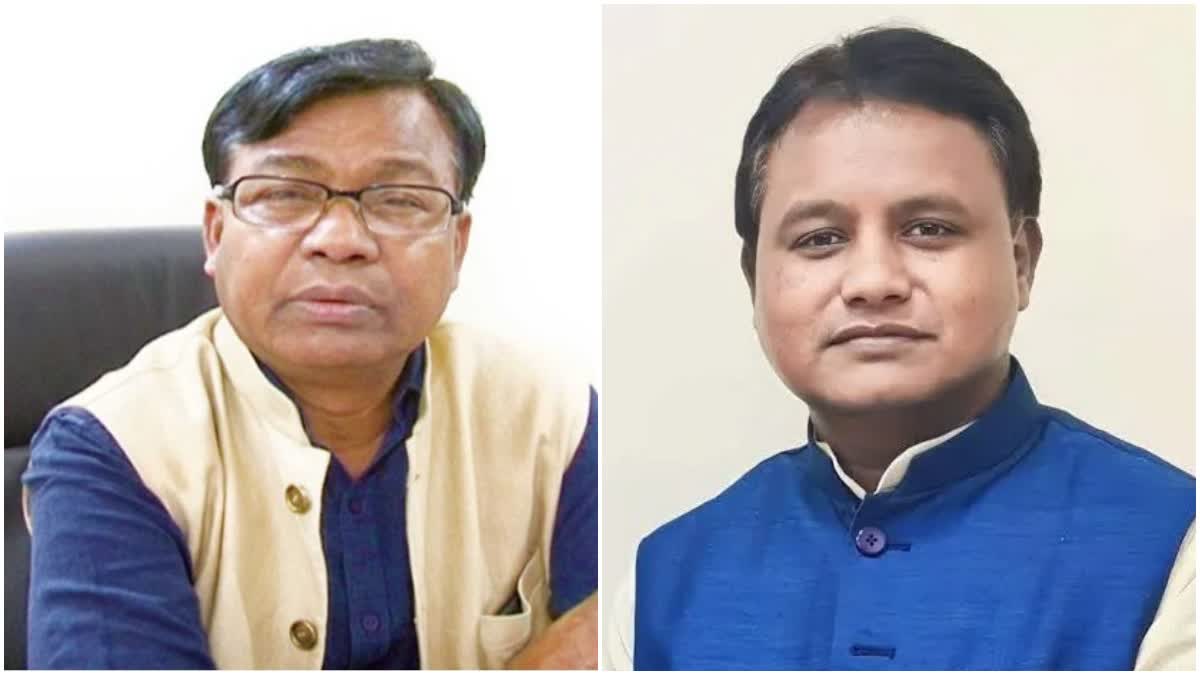 CM Mohan Majhi and PCC President Bhakta Das