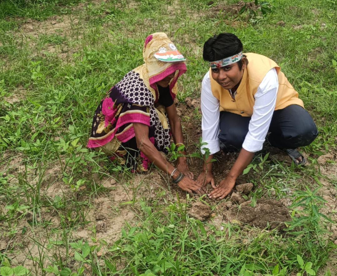 Nidhi Tripathi, a woman farmer who has transformed farming in the Bundelkhand region