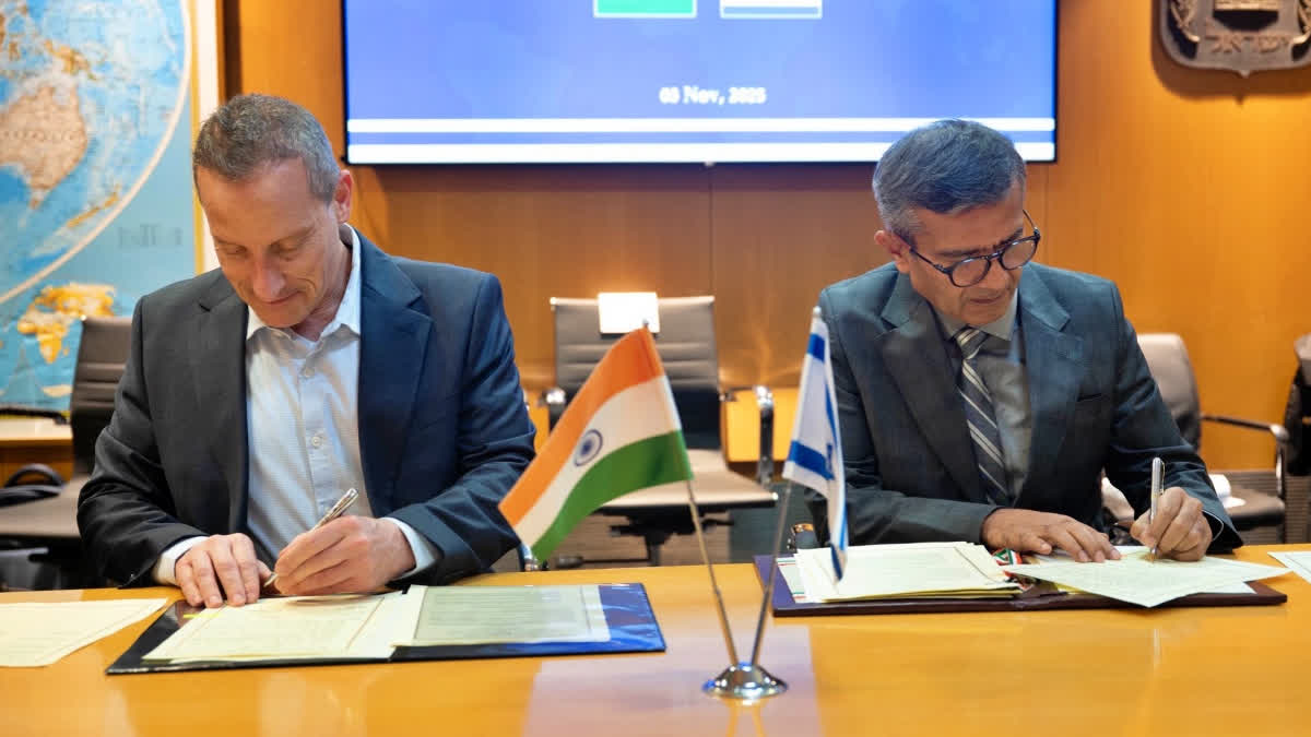 India Israel Ink Defence Pact To Co Develop Advanced Military Technology