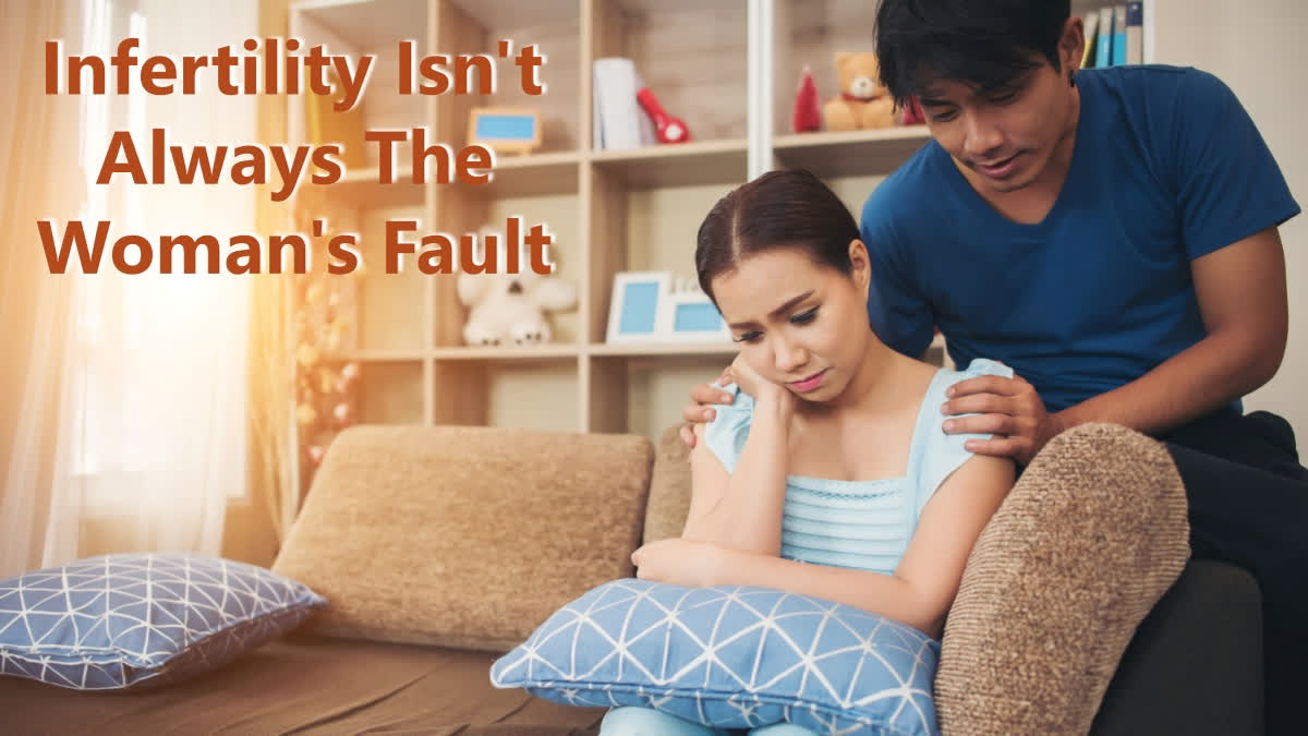 It Is The Women Who Get Blamed Although About 50% Of Infertility Is Male-Driven, Says Fertility Specialist Male infertility is on the rise