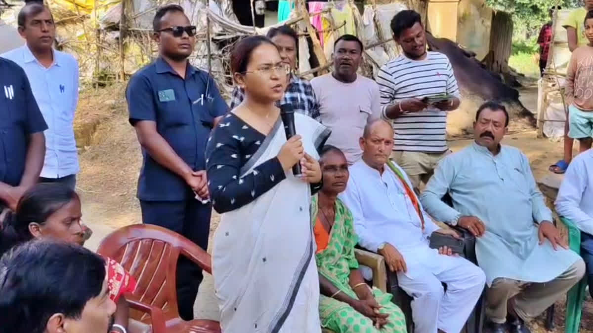 मंत्री शिल्पी नेहा तिर्की ने झामुमो प्रत्याशी के पक्ष में किया चुनाव प्रचार, बोली- रामदास सोरेन के विजन को करना है पूरा