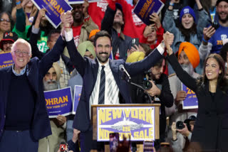 victory celebrations New York  Photos of Zohran Mamdani  Mayor Zohran Mamdani  New York City Mayor