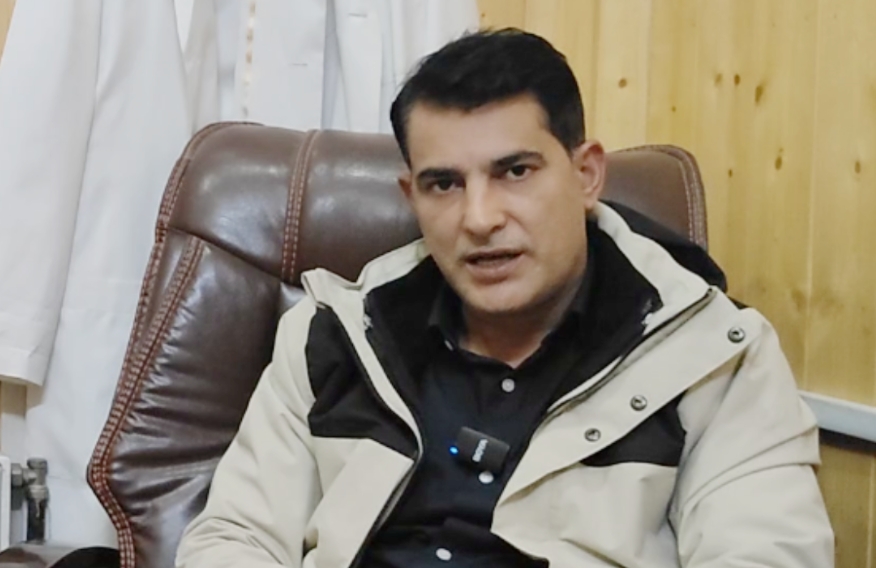 Dr Ashaq Hussain Parrey, associate professor at GMC Srinagar