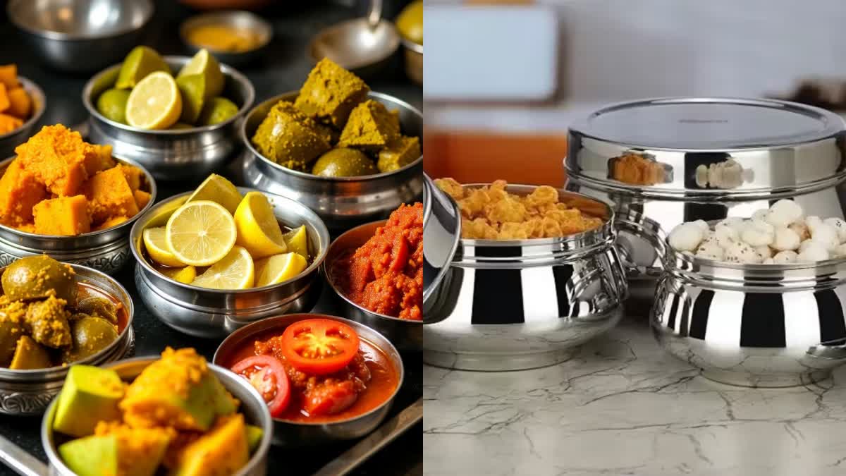 Foods You Should Never Store in Steel Containers to Avoid Food Poisoning Risks