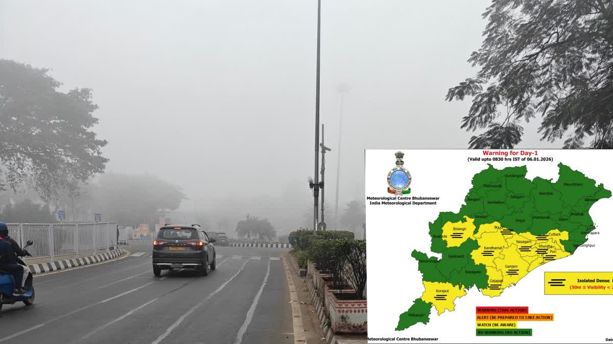 ରାଜ୍ୟରେ ଅସମ୍ଭାଳ ଶୀତ: ରାତି ତାପମାତ୍ରା 2ରୁ 4ଡିଗ୍ରୀ କମିଲା, ଆହୁରି ୨ ଦିନ ପ୍ରବଳ କୁହୁଡ଼ି