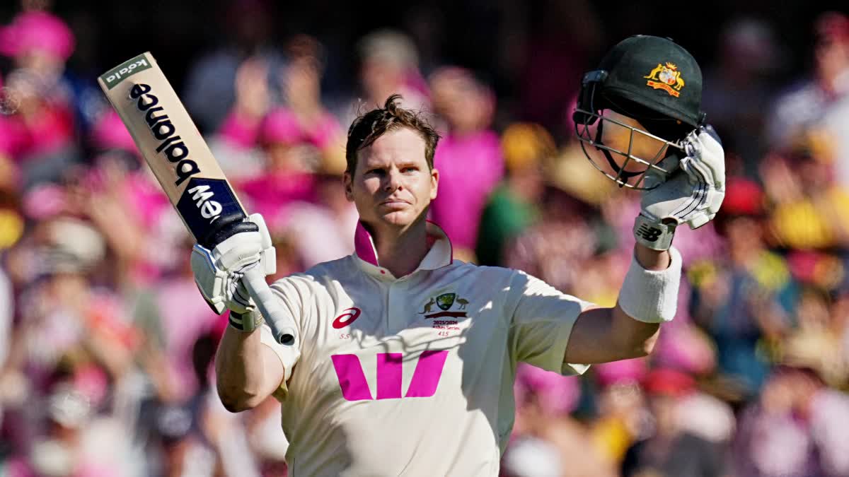 STEVE SMITH HITS 37TH TEST HUNDRED
