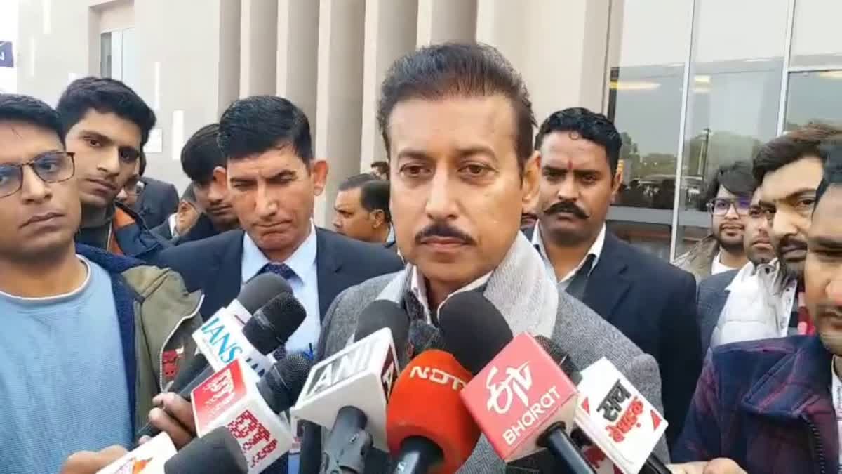 Cabinet Minister Rajyavardhan Singh Rathore