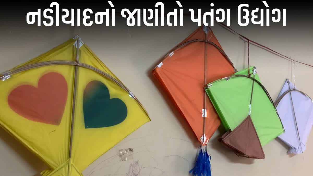 ઉત્તરાયણ પર રાજ્યના ખૂણે ખૂણે પતંગ પહોંચાડતું નડીયાદ, જુઓ પતંગ ઉદ્યોગની ઇનસાઇડ સ્ટોરી