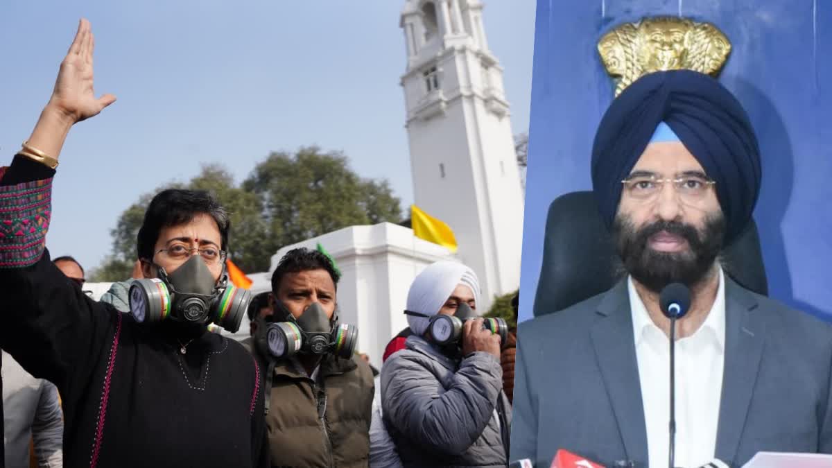 पॉल्यूशन मास्क की कीमतों को लेकर भिड़े AAP और BJP नेता