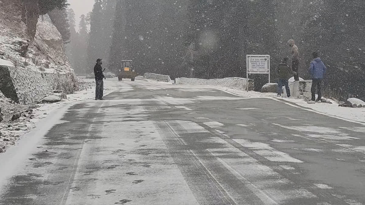 پیر کی گلی و دبجن میں برفباری، تاریخی مغل روڈ بند