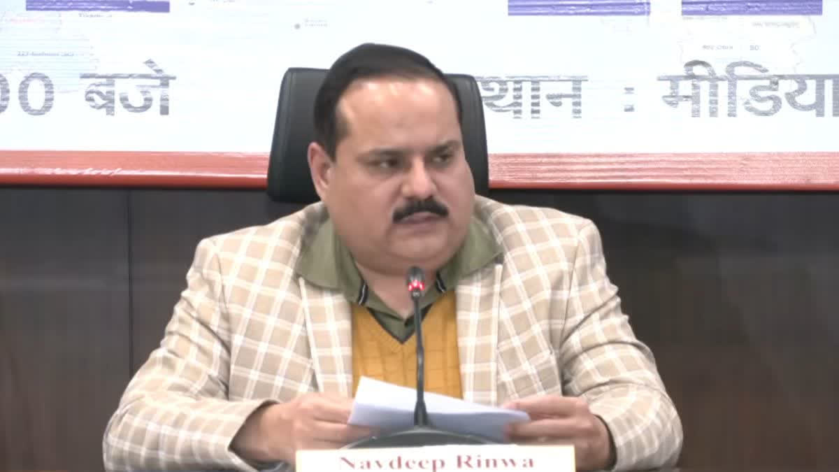 Chief Electoral Officer Randeep Rinwa