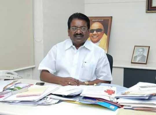 DMK MP D.K.S. Ilangovan