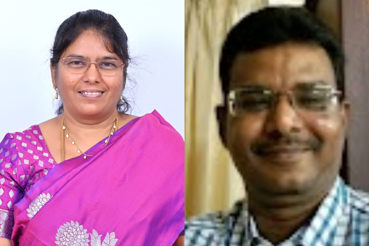 கைது செய்யப்பட்ட  அரசு கல்லூரி முதல்வர் மற்றும் அவரது கணவர்