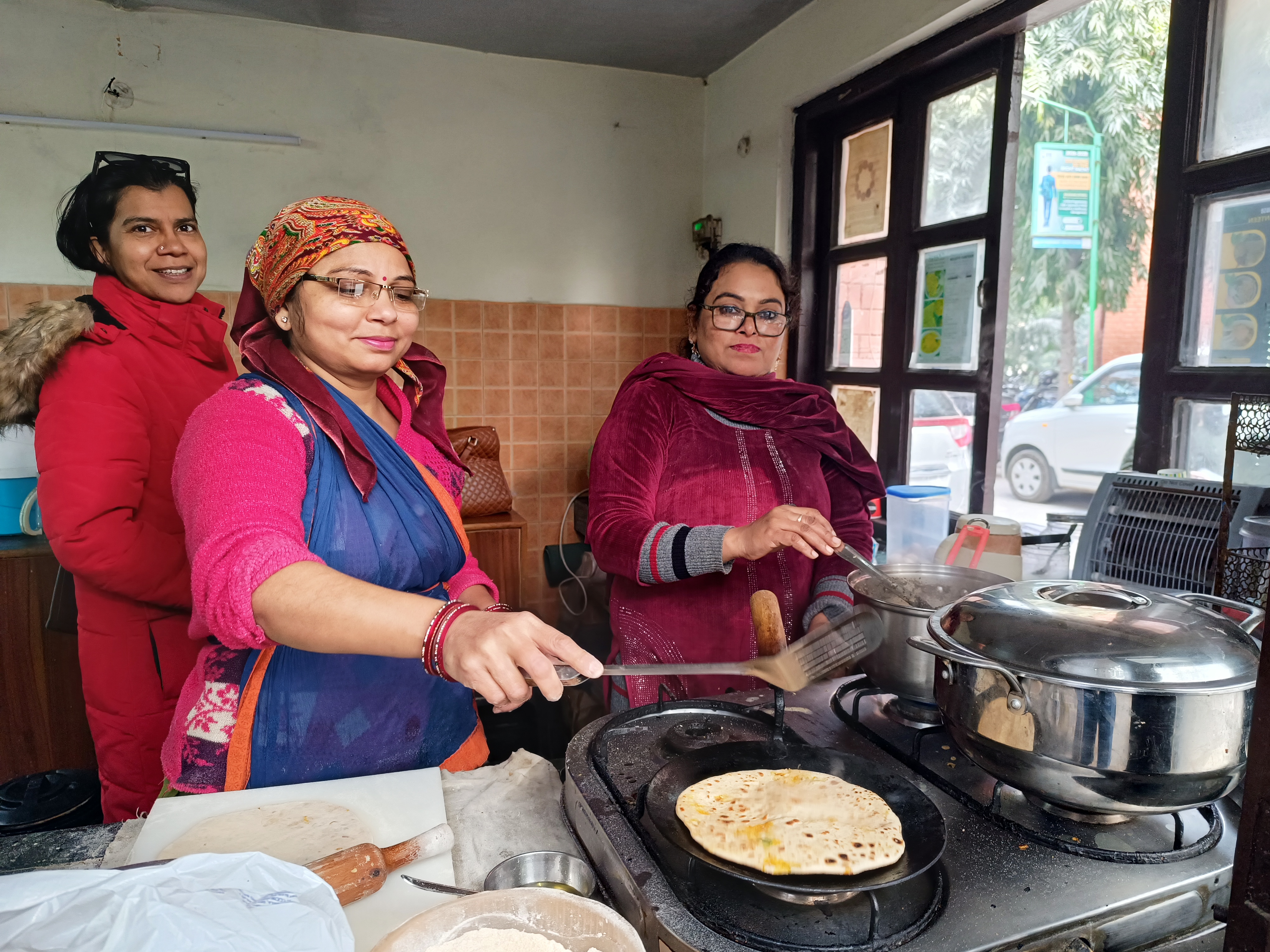 मिरांडा हाउस कॉलेज में पहली मिलेट कैंटीन