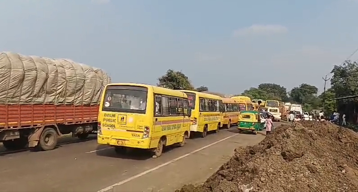 roadblock with deadbody