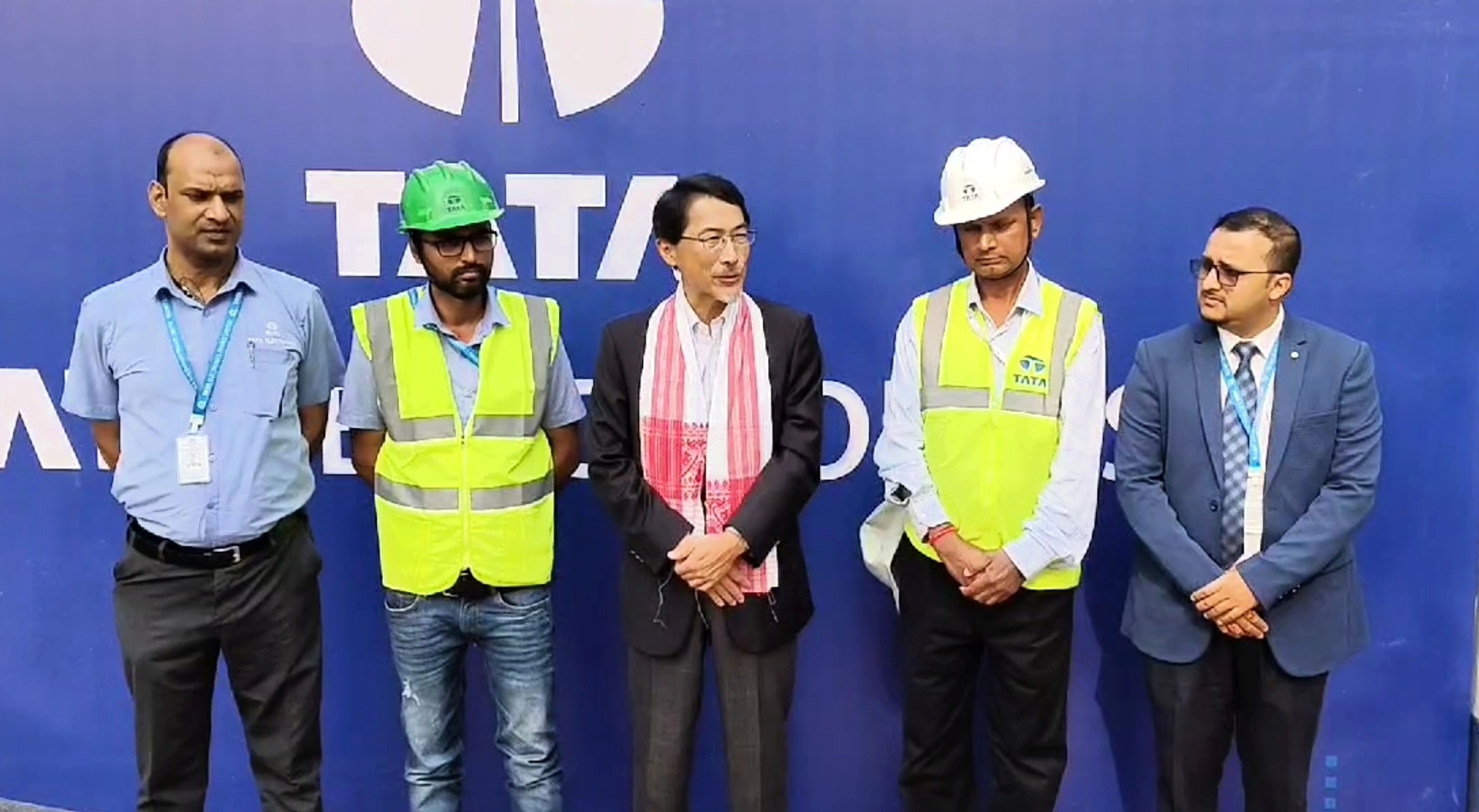 Japanese ambassador visits Tata Semiconductor Assembly and Test Project in Jagiroad