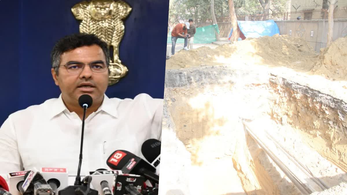 मंत्री प्रवेश वर्मा ने सुरक्षा चूक पर तीन इंजीनियरों को किया निलंबित