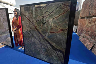 Rain Forest Green Stone Exhibition