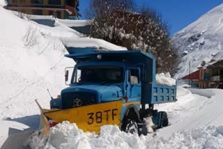 मनाली से केलांग सड़क मार्ग हुआ बहाल