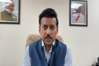 Sports Minister Colonel Rajyavardhan Singh Rathore