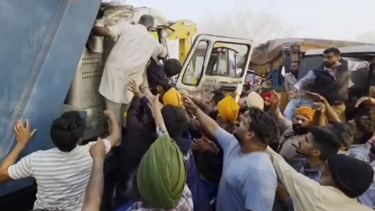 Three Killed As Tipper Collides Head-On With Bus In Punjab's Nabha