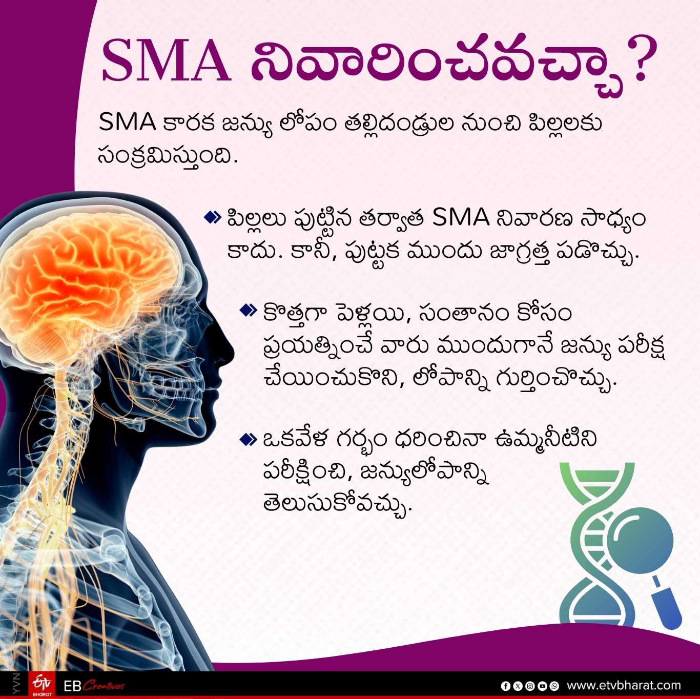 SMA be prevented
