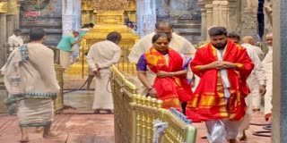 Kalvakuntla Kavitha Visits Tirumala