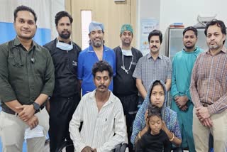 The child swallowed L key