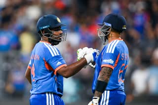 સંજુ સેમસન અને સૂર્યકુમાર યાદવ